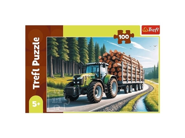 Trefl 16493, 100 styck, Fordon, 5 År