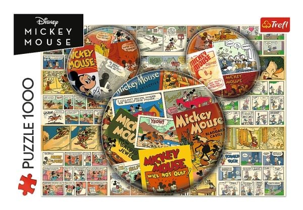 Trefl PUZZLE 1000EL TREFL KOMIKSOWA MYSZKA MIKI PUDI PUD6