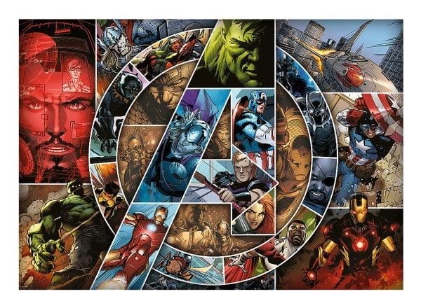 Trefl Marvel 1000 Avengers, 1000 kpl, Sarjakuvat