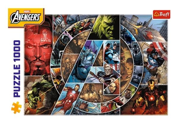 Trefl Marvel 1000 Avengers, 1000 kpl, Sarjakuvat