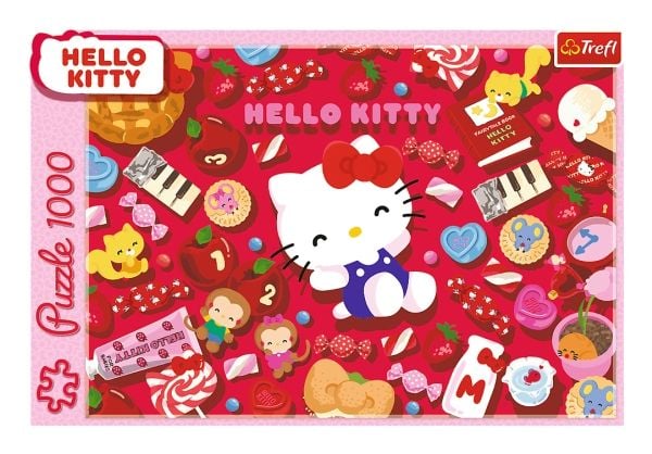 Trefl Hello Kitty 1000, 1000 styck, Tecknade serier