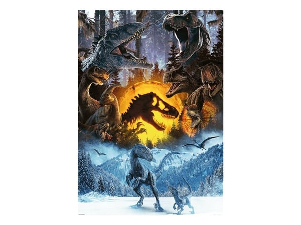 Trefl Jurassic Park 1000, 1000 stykker, Fjernsyn/ filmer