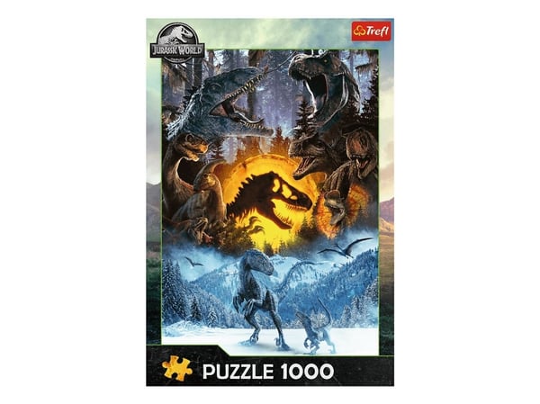 Trefl Jurassic Park 1000, 1000 stykker, Fjernsyn/ filmer