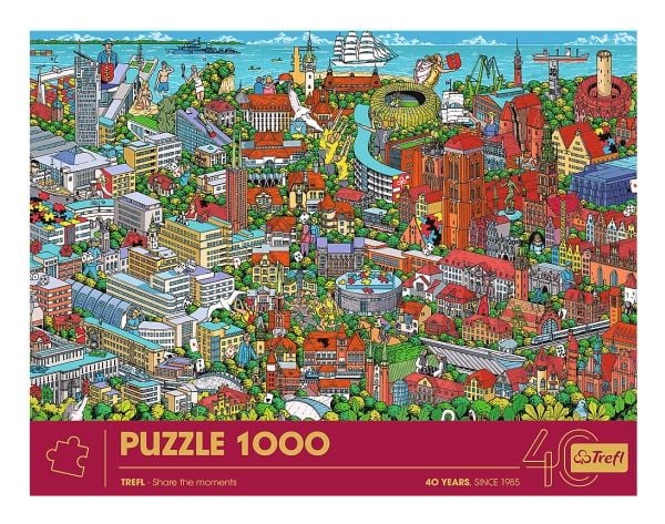 Trefl 1000, 1000 styck, Konst