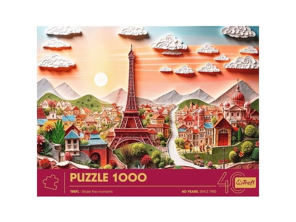 Trefl 40044, 1000 styck, Stad