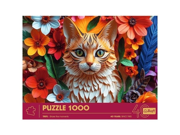 Trefl 40040, 1000 stykker, Dyr