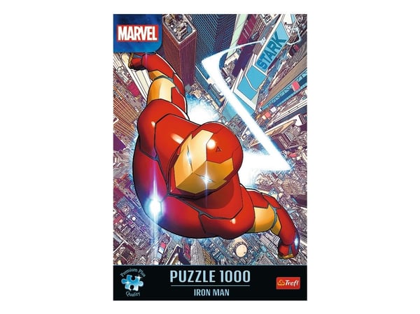 Trefl Premium Plus Quality Marvel Iron Man, 1000 styck, Serietidning