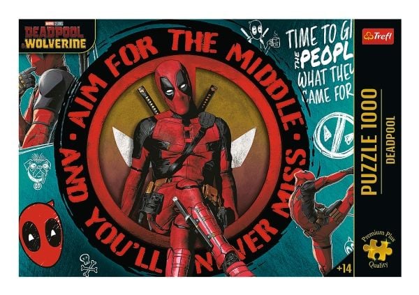 Trefl Premium Plus Quality Deadpool, 1000 styck, Videospel