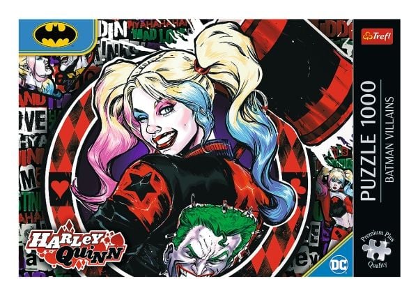 Trefl Puzzle 1000 biter Premium Plus Harley Quinn Batman