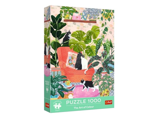 Trefl Traditional Puzzle 1000 Art of Color Home Sweet Home There's No Place Like Home