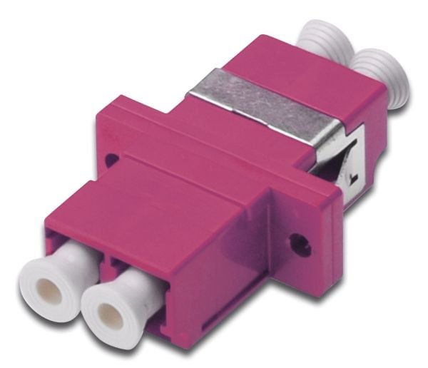 Digitus DN-96019-2, LC/UPC, violetti, monimodaalinen, polymeeri, keraaminen, OM4