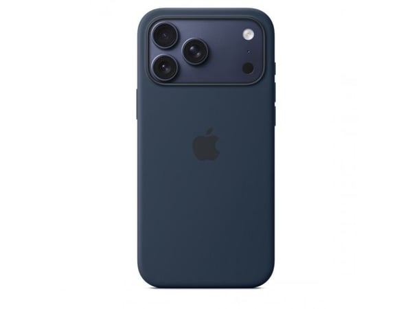 Apple - Baksidedeksel for mobiltelefon - MagSafe-samsvar - silikon - midnatt - for iPhone 17 Pro Max