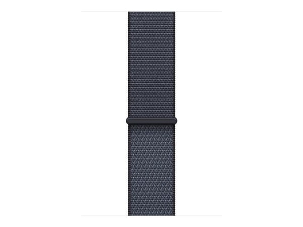 Apple - Sløyfe for smart armbåndsur - 46mm - 145 - 220 mm - anker blå - for Watch Hermès Series 9, SE 3, Series 10, Series 11, Series 8, Series 9, ...