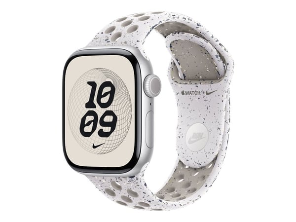 Apple Nike - Band för smart klocka - 42mm - storlek S/M - dolt grå - för Watch Hermès Series 7, Hermès Series 9, SE 3, Series 10, Series 11, Series...