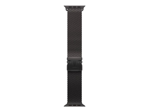 Apple - Sløyfe for smart armbåndsur - 49 mm, svart titanfinish - Medium størrelse - svart - for Watch Hermès Series 9, SE 3, Series 10, Series 11, ...