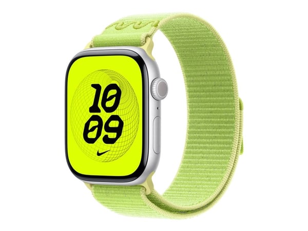 Apple Nike - Slinga för smart klocka - 46mm - 145 - 220 mm - volt stänk - för Watch Hermès Series 9, SE 3, Series 10, Series 11, Series 8, Series 9...