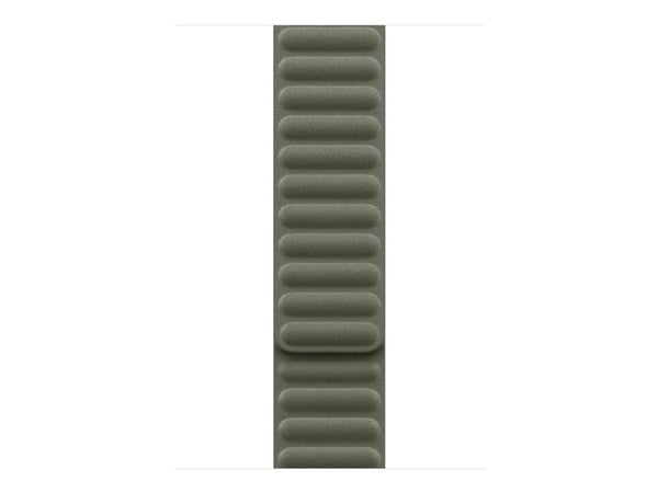 Apple - Klokkestropp for smart armbåndsur - 46mm - S/M-størrelse - salviegrå - for Watch Hermès Series 9, SE 3, Series 10, Series 11, Series 8, Ser...