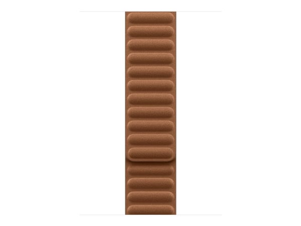 Apple - Klokkestropp for smart armbåndsur - 46mm - M/L-størrelse - karamell - for Watch Hermès Series 9, SE 3, Series 10, Series 11, Series 8, Seri...