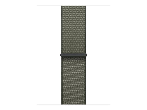 Apple - Sløyfe for smart armbåndsur - 40mm - 130 - 200 mm - skog - for Watch Hermès Series 7, Hermès Series 9, SE 3, Series 10, Series 11, Series 8...