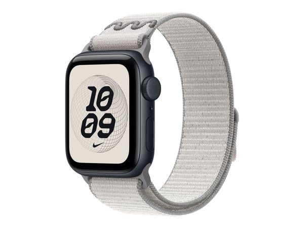 Apple Nike - Sløyfe for smart armbåndsur - 40mm - 130 - 190 mm - veiled grå - for Watch Hermès Series 7, Hermès Series 9, SE 3, Series 10, Series 1...