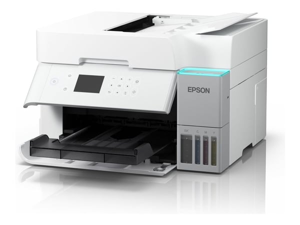 Epson EcoTank ET-3956 - Multifunksjonsskriver - farge - ink-jet - ITS - A4/Letter (medie) - opp til 12 spm (kopiering) - opp til 18 spm (trykking) ...