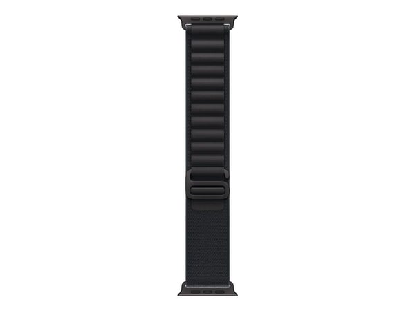 Apple - Sløyfe for smart armbåndsur - 49 mm, svart titanfinish - Stor størrelse - svart - for Watch Hermès Series 9, SE 3, Series 10, Series 11, Se...