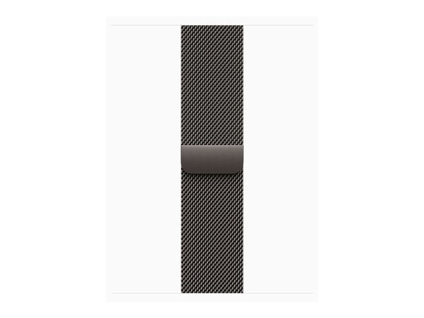 Apple Watch Series 11 GPS + Cellular 42mm Slate Titanium Case with Slate Milanese Loop