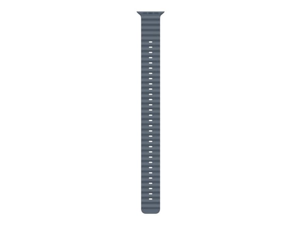 Apple - Forlengelse av klokkerem for smart armbåndsur - 49 mm, svart titanfinish - 130 - 250 mm - anker blå - for Watch Hermès Series 9, SE 3, Seri...