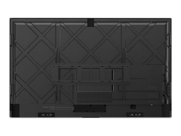 Lenovo ThinkVision T86 - LED-skjerm - 86" - stasjonær - berøringsskjerm - 3840 x 2160 4K @ 60 Hz - VA - 400 cd/m² - 4000:1 - DisplayHDR 10 - 6.5 ms...