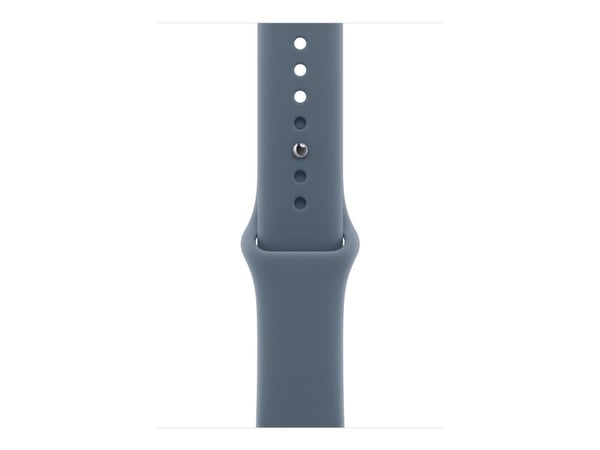 Apple - Bånd for smart armbåndsur - 46mm - M/L (passer håndledd på 160 - 210 mm) - anker blå - for Watch Hermès Series 9, SE 3, Series 10, Series 1...