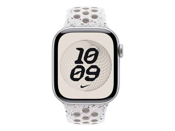 Apple Nike - Band för smart klocka - 42mm - storlek S/M - dolt grå - för Watch Hermès Series 7, Hermès Series 9, SE 3, Series 10, Series 11, Series...