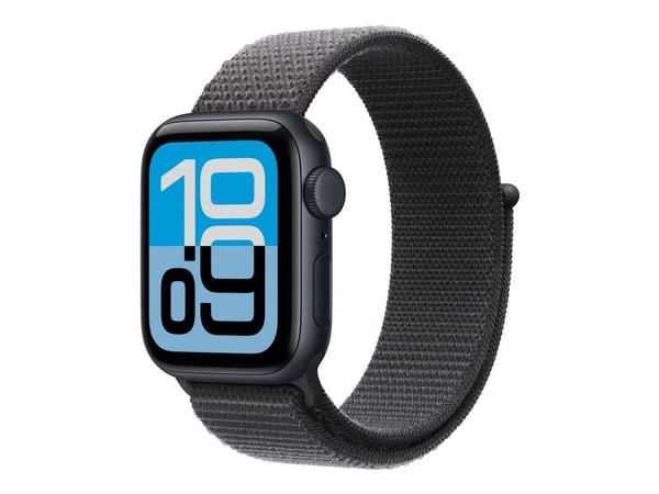 Apple - Sløyfe for smart armbåndsur - 40mm - 130 - 200 mm - mørk grå - for Watch Hermès Series 7, Hermès Series 9, SE 3, Series 10, Series 11, Seri...
