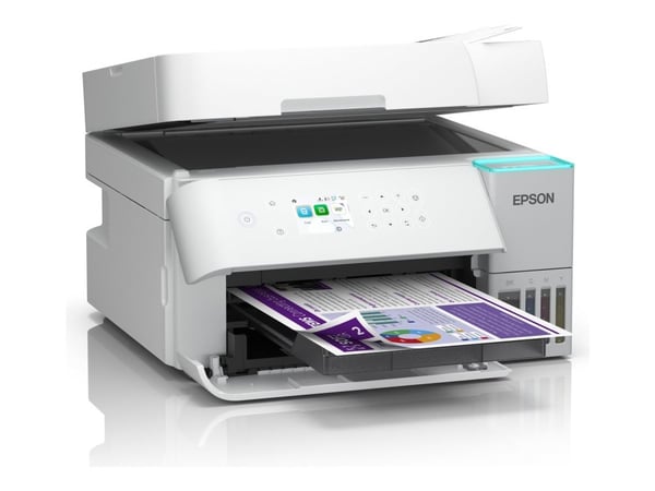 Epson EcoTank ET-3956 - Multifunksjonsskriver - farge - ink-jet - ITS - A4/Letter (medie) - opp til 12 spm (kopiering) - opp til 18 spm (trykking) ...