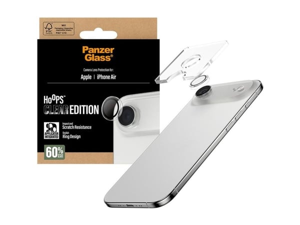 PanzerGlass Hoops - Linsebeskytter for mobiltelefon - EN - blank - for Apple iPhone Air