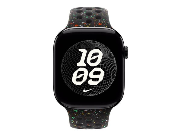 Apple MGC24ZM/A, Yhtye, Älykello, musta, Apple, Apple Watch Models 44mm 45mm 46mm 49mm, Alumiini, Fluoroelastomeeri
