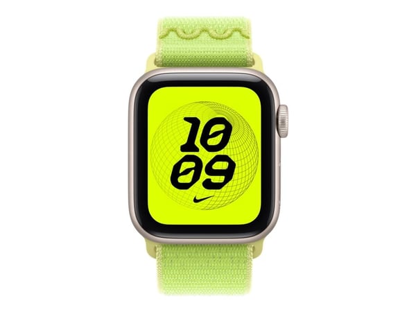 Apple Nike - Sløyfe for smart armbåndsur - 40mm - 130 - 190 mm - volt splash - for Watch Hermès Series 7, Hermès Series 9, SE 3, Series 10, Series ...