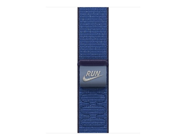 Apple Nike - Sløyfe for smart armbåndsur - 40mm - 130 - 190 mm - blått bånd - for Watch Hermès Series 7, Hermès Series 9, SE 3, Series 10, Series 1...