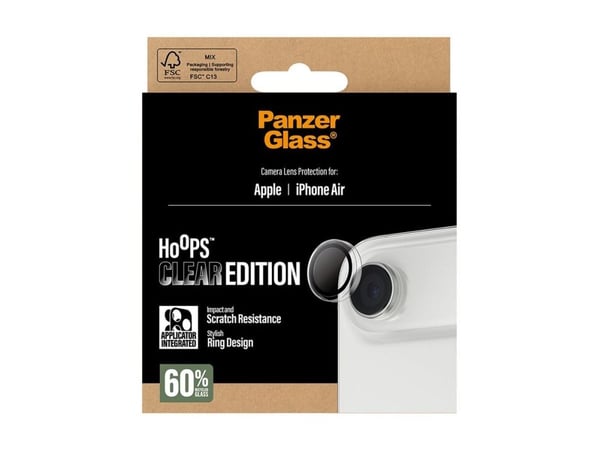 PanzerGlass Hoops - Linsebeskytter for mobiltelefon - EN - blank - for Apple iPhone Air