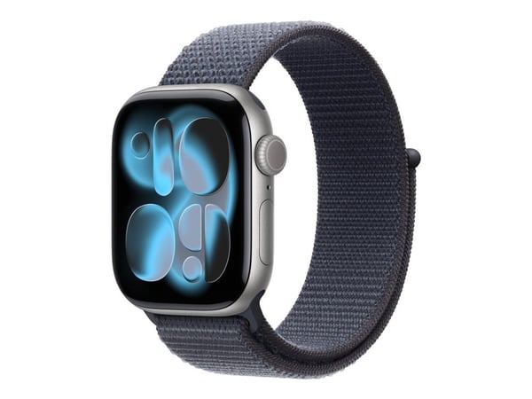 Apple - Slinga för smart klocka - 42mm - 130 - 200 mm - ankare blå - för Watch Hermès Series 7, Hermès Series 9, SE 3, Series 10, Series 11, Series...