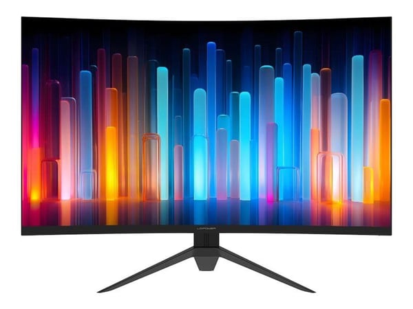 LC Power LC-M32-QHD-165-C-V2 - LCD-skjerm - kurvet - 31.5" - 2560 x 1440 QHD @ 165 Hz - VA - 300 cd/m² - 3500:1 - 1 ms - 2xHDMI, 2xDisplayPort - svart