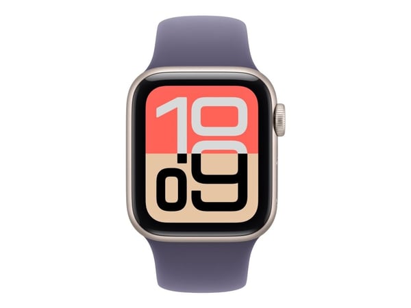 Apple - Bånd for smart armbåndsur - 40mm - S/M-størrelse - purpur tåke - for Watch Hermès Series 7, Hermès Series 9, SE 3, Series 10, Series 11, Se...