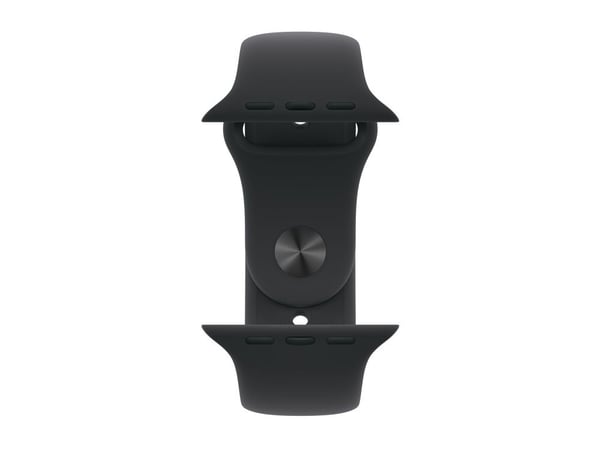 Apple Watch Series 11 GPS + Cellular 46mm Slate Titanium Case with Black Sport Band - M/L