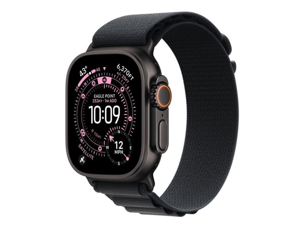Apple MG9H4ZM/A, Nauha, SmartWatch, Lajittelu, Apple, Apple Watch mallit 44mm 45mm 46mm 49mm, Titanium, Polyesteri, Elastan