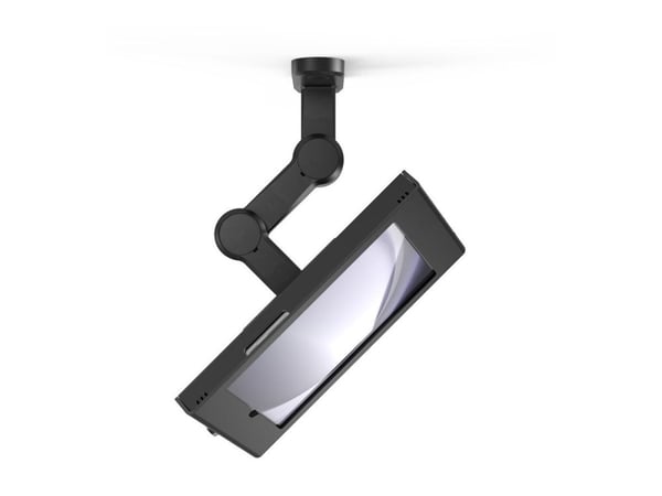 Compulocks Galaxy Tab A9 Apex Enclosure Swing Wall Mount - Monteringssett (hus, leddarm) - svingearm - for nettbrett - låsbar - metallramme - svart...