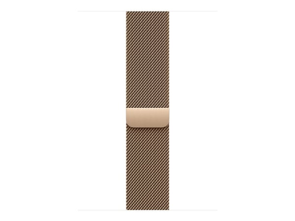 Apple - Sløyfe for smart armbåndsur - 46mm - S/M-størrelse - gull - for Watch Hermès Series 9, SE 3, Series 10, Series 11, Series 8, Series 9, Ultr...