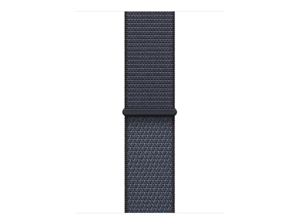 Apple - Sløyfe for smart armbåndsur - 42mm - 130 - 200 mm - anker blå - for Watch Hermès Series 7, Hermès Series 9, SE 3, Series 10, Series 11, Ser...