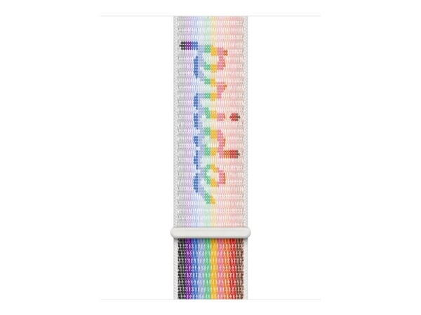 Apple - Pride Edition - sløyfe for smart armbåndsur - 41 mm - 130 - 200 mm - for Watch Hermès Series 7, Hermès Series 9, SE 3, Series 10, Series 11...