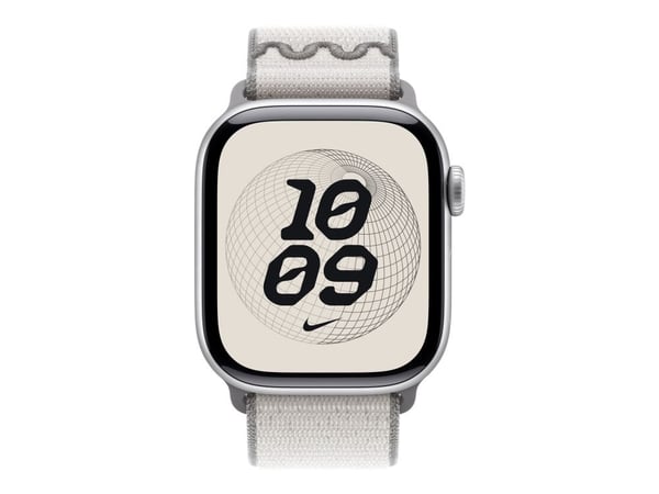 Apple Nike - Sløyfe for smart armbåndsur - 42mm - 130 - 190 mm - veiled grå - for Watch Hermès Series 7, Hermès Series 9, SE 3, Series 10, Series 1...