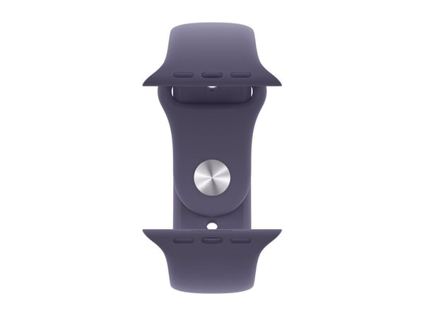 Apple Watch Series 11 GPS 46mm Silver Aluminium Case with Purple Fog Sport Band - M/L