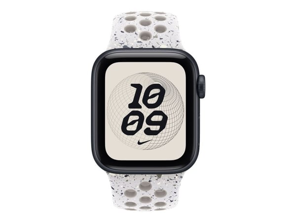 Apple Nike - Bånd for smart armbåndsur - 40mm - S/M-størrelse - veiled grå - for Watch Hermès Series 7, Hermès Series 9, SE 3, Series 10, Series 11...